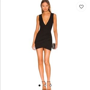 Revolve superdown skye mini dress in black